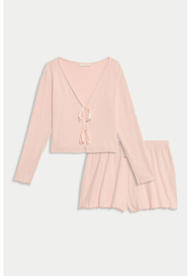 Marks  Spencer Къса пижама с шпиц - Pepit.bg
