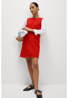 Marks  Spencer Къса релефна рокля - Pepit.bg