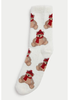 Marks & Spencer Къси чорапи с дизайн на мече - Pepit.bg