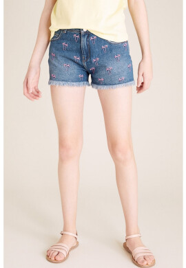 Marks & Spencer Къси дънки с бродерия - Pepit.bg