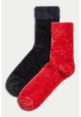 Marks & Spencer Къси мъхести чорапи - 2 чифта - Pepit.bg