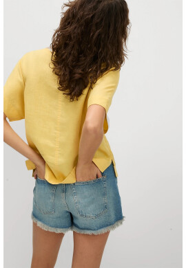 Marks  Spencer Ленена тениска - Pepit.bg