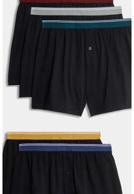 Marks  Spencer Памучни боксерки - 5 чифта - Pepit.bg