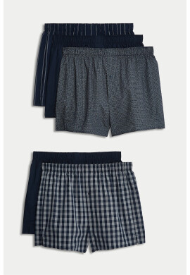 Marks  Spencer Памучни боксерки - 5 чифта - Pepit.bg