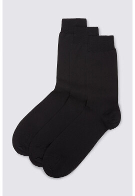 Marks  Spencer Дълги памучни чорапи - 3 чифта - Pepit.bg