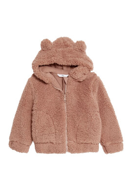 Marks & Spencer Плюшено яке с качулка - Pepit.bg