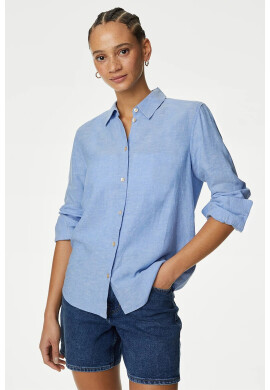 Marks  Spencer Риза с лен - Pepit.bg