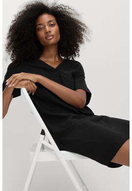 Marks  Spencer Рокля с лен с шпиц - Pepit.bg