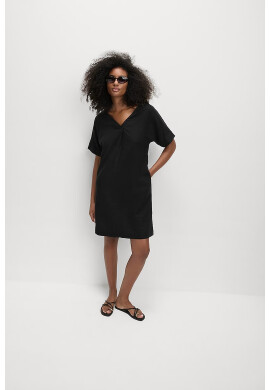Marks  Spencer Рокля с лен с шпиц - Pepit.bg