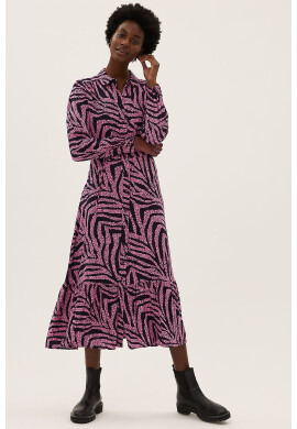 Marks & Spencer Рокля тип риза с шарки - Pepit.bg