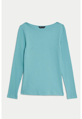 Marks  Spencer Слим блуза с деколте тип лодка - Pepit.bg