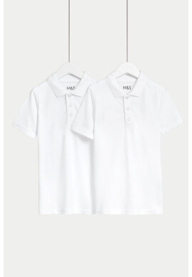 Marks & Spencer Тениска с яка - 2 броя - Pepit.bg