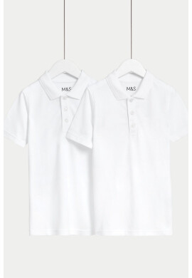 Marks & Spencer Тениска с яка - 2 броя - Pepit.bg