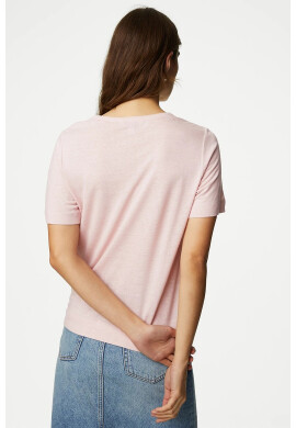 Marks  Spencer Тениска от лен и модал - Pepit.bg