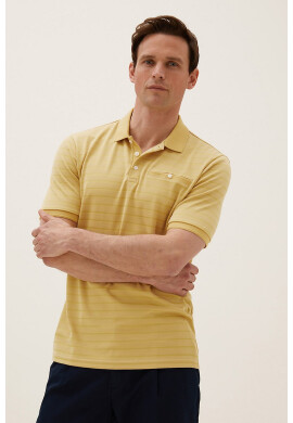 Marks  Spencer Тениска с модал с яка - Pepit.bg
