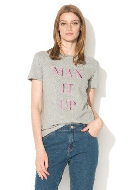 Max&Co Тениска Duna с бродерии - Pepit.bg