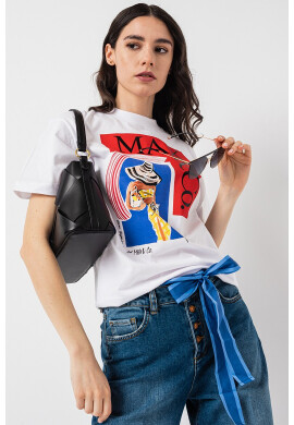 Max&Co Тениска Teelabe с текстилна раница - Pepit.bg