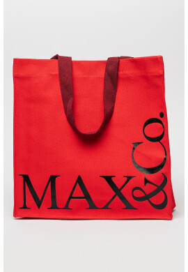 MaxCo Шопинг чанта с принт - Pepit.bg