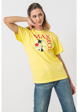 MaxCo Тениска Izzy с щампа - Pepit.bg