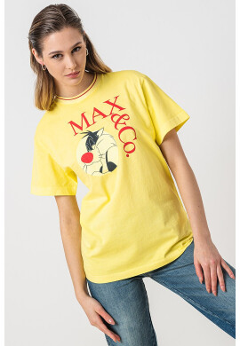 MaxCo Тениска Izzy с щампа - Pepit.bg