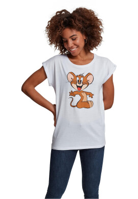 Merchcode Тениска с щампа Tom&Jerry - Pepit.bg