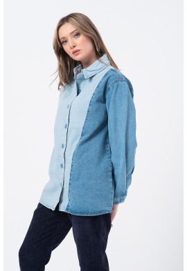 Missguided Дънкова риза в два цвята - Pepit.bg
