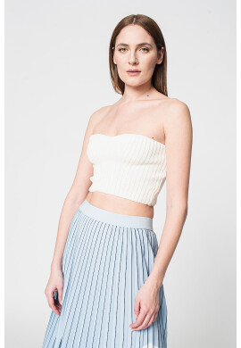 Missguided Къс плетен топ - Pepit.bg