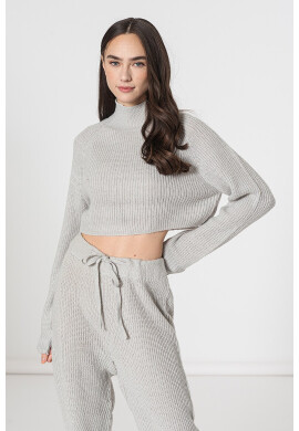 Missguided Къс рипсен пуловер - Pepit.bg
