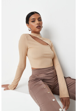 Missguided Къса блуза с отвори - Pepit.bg