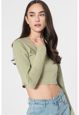 Missguided Къса блуза с овално деколте - Pepit.bg