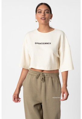 Missguided Къса блуза с рипс - Pepit.bg