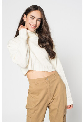 Missguided Късо поло с рипс - Pepit.bg