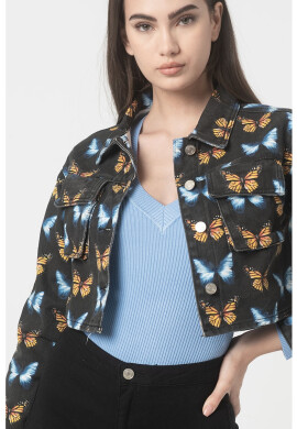 Missguided Късо яке от деним - Pepit.bg