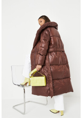 Missguided Зимно яке с колан - Pepit.bg