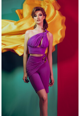 Mitiliane Couture Къс клин с декоративен елемент - Pepit.bg