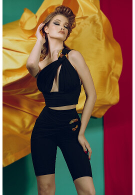 Mitiliane Couture Къс клин с декоративен елемент - Pepit.bg