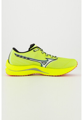 Mizuno Мрежести обувки за бягане Wave Rebellion - Лайм зелено/Tъмносив/Шам фъстък зелено - Pepit.bg
