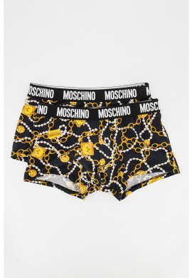 Moschino Боксерки с лого - 2 чифта - Pepit.bg
