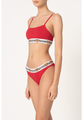 Moschino Бюстие с лого - Pepit.bg