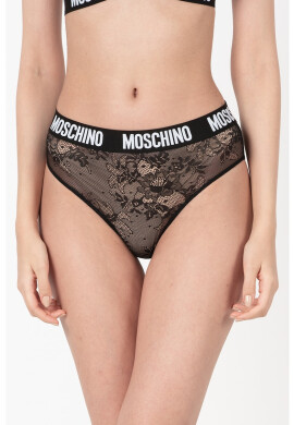 Moschino Дантелени бикини с лого - Pepit.bg