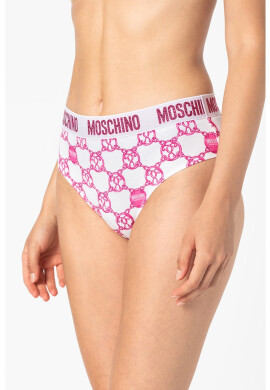 Moschino Десенирани бикини хипстър - Pepit.bg