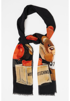 Moschino Шал с лого - Pepit.bg
