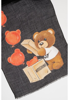 Moschino Шал с лого - Pepit.bg