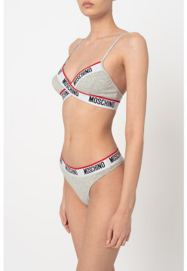 Moschino Сутиен с лого - Pepit.bg