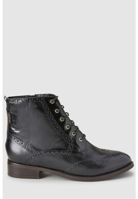 NEXT Кожени боти Brogue - Pepit.bg