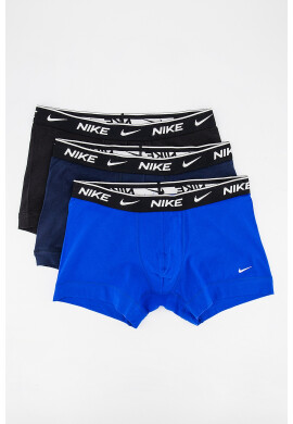 Nike Боксерки с лого - 3 чифта - Черен/Син - Pepit.bg