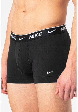 Nike Боксерки с лого - 3 чифта - Черен/Син - Pepit.bg