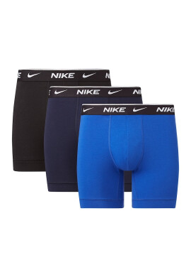 Nike Боксерки с лого - 3 чифта - Черен/Тъмносин - Pepit.bg
