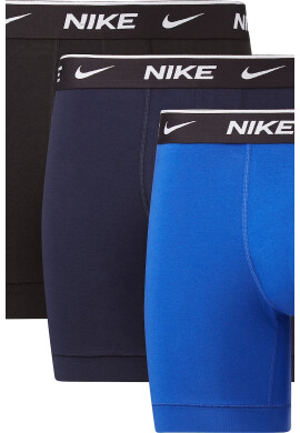 Nike Боксерки с лого - 3 чифта - Черен/Тъмносин - Pepit.bg