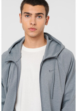 Nike Фитнес худи с Dri Fit - Въглен сиво - Pepit.bg
